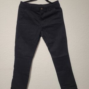 Izod Kids Black Chinos